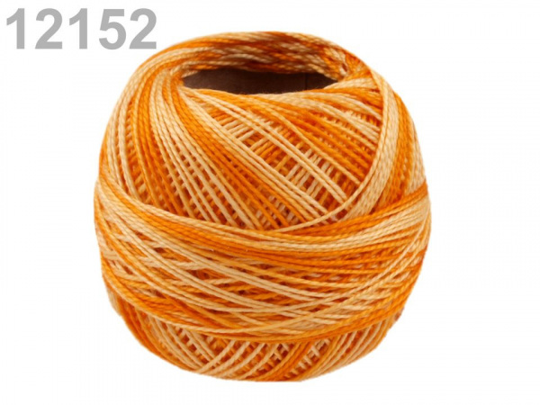 Vyšívací příze Perlovka ombré Niťárna