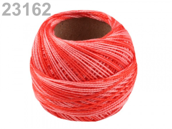 Vyšívací příze Perlovka ombré Niťárna