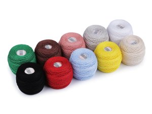 Příze Kordonet 10; 15; 30; 50; 60; 80
