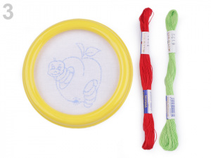 Dětské vyšívání s rámečkem