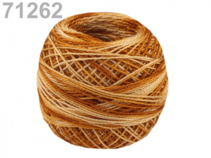 Vyšívací příze Perlovka ombré Niťárna