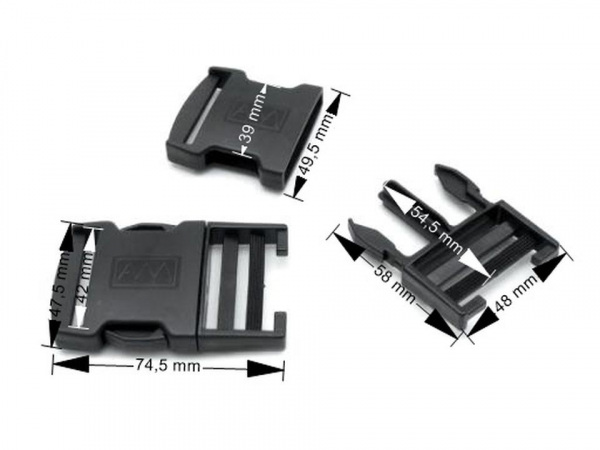 Spona trojzubec šíře 42 mm