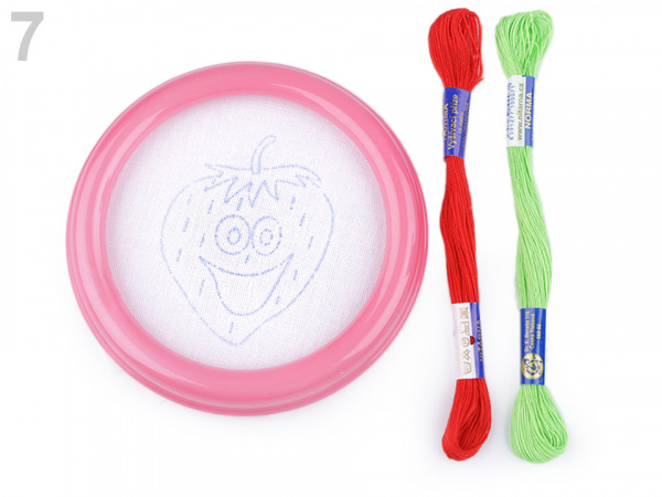 Dětské vyšívání s rámečkem