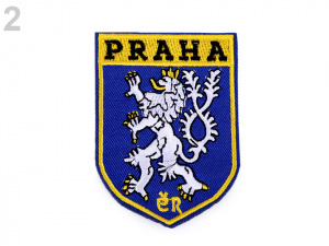 Nažehlovačka znak ČR a Praha