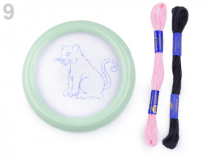 Dětské vyšívání s rámečkem