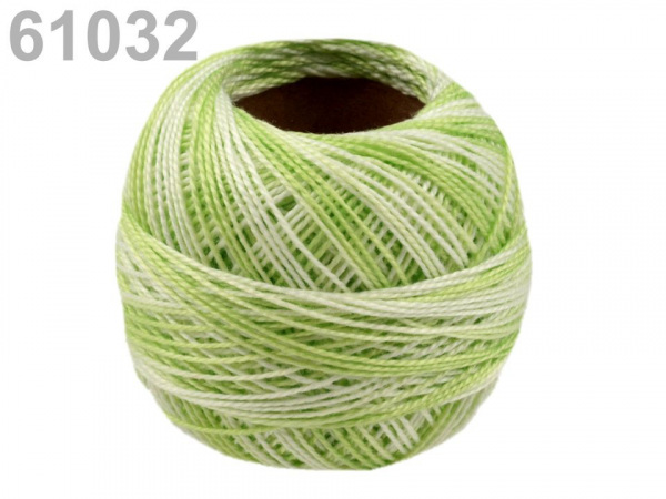 Vyšívací příze Perlovka ombré Niťárna