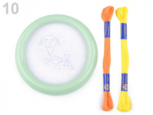 Dětské vyšívání s rámečkem