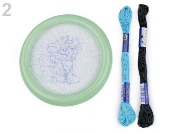 Dětské vyšívání s rámečkem