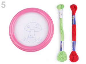 Dětské vyšívání s rámečkem