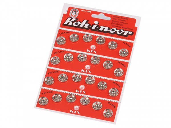 Kovové patenty velikost 5