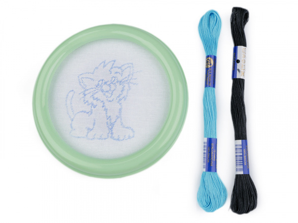 Dětské vyšívání s rámečkem