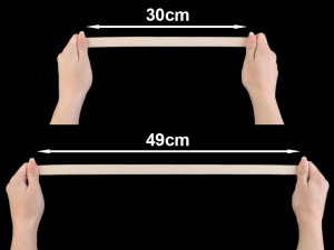 Pruženka ramínková šíře 18 mm