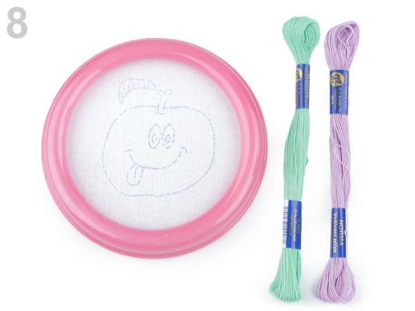 Dětské vyšívání s rámečkem