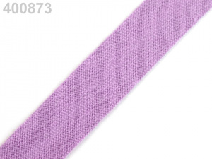 Šikmý proužek bavlněný šíře 14 mm zažehlený