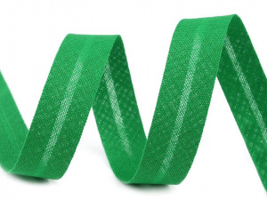 Šikmý proužek bavlněný šíře 14 mm zažehlený