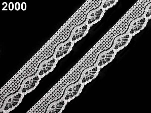 Silonová krajka šíře 25 mm