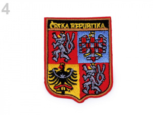 Nažehlovačka znak ČR a Praha