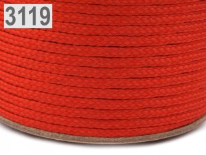 Oděvní šňůra PES Ø4 mm ČESKÝ VÝROBEK