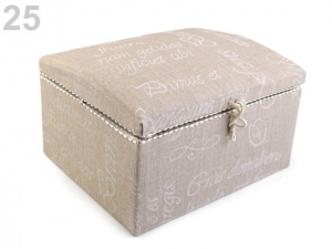 Kazeta / košík na šití čalouněný