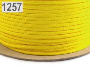 Oděvní šňůra PES Ø4 mm ČESKÝ VÝROBEK