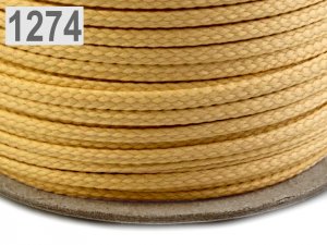 Oděvní šňůra PES Ø4 mm ČESKÝ VÝROBEK