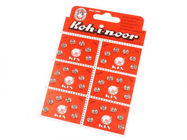 Kovové patenty velikost 2/0