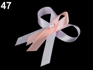 Svatební mašličky / voničky šíře 35 mm saténové