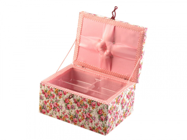 Kazeta / košík na šití čalouněný