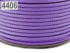 Oděvní šňůra PES Ø4 mm ČESKÝ VÝROBEK