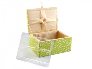 Kazeta / košík na šití čalouněný