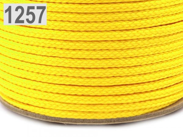 Oděvní šňůra PES Ø2 mm ČESKÝ VÝROBEK