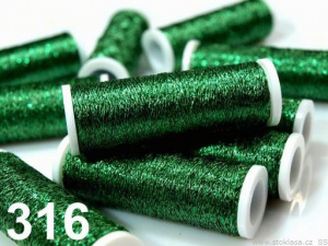 Nitě vyšívací 60 m Metalux