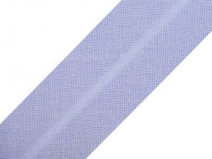 Šikmý proužek bavlněný šíře 20 mm zažehlený