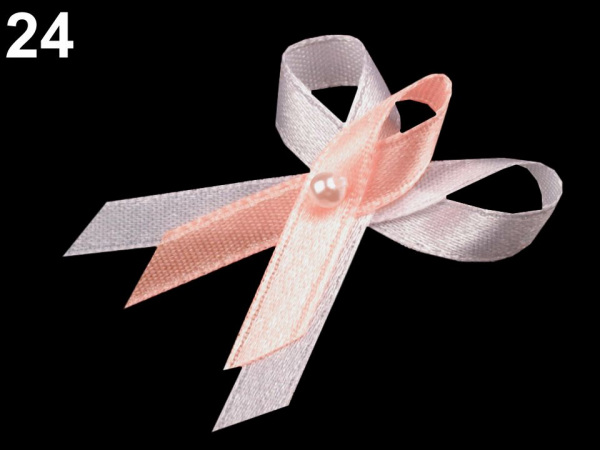 Svatební mašličky / voničky šíře 35 mm saténové