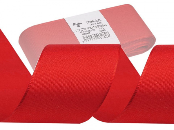 Stuha taftová šíře 40 mm
