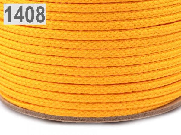 Oděvní šňůra PES Ø2 mm ČESKÝ VÝROBEK