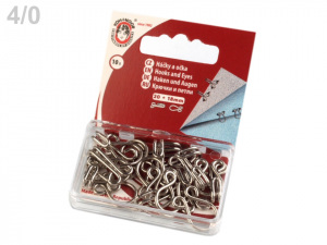 Háčky a očka velikost 2/0 a 4/0