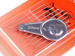 Jehly Galant šicí ostré dlouhé a navlékač