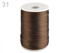 Saténová šňůra Ø2 mm