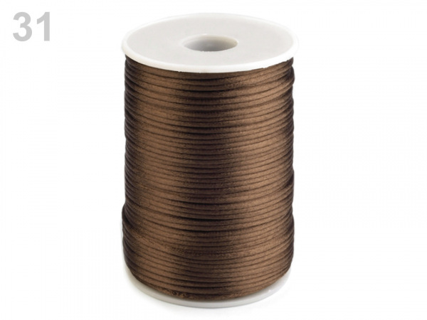 Saténová šňůra Ø2 mm