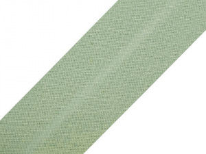 Šikmý proužek bavlněný šíře 20 mm zažehlený