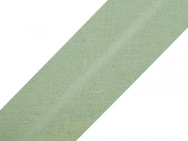 Šikmý proužek bavlněný šíře 20 mm zažehlený