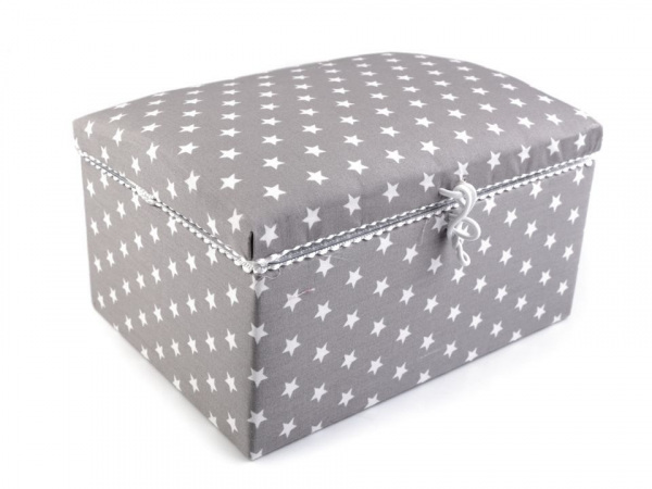 Kazeta / košík na šití čalouněný