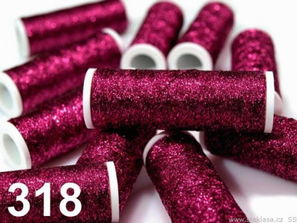 Nitě vyšívací 60 m Metalux