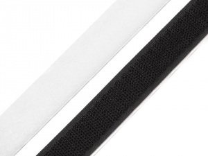 Suchý zip háček + plyš samolepicí stříhaný šíře 20 mm