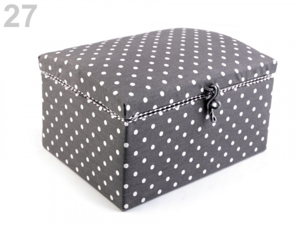 Kazeta / košík na šití čalouněný