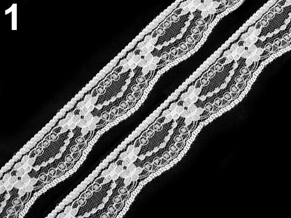 Silonová krajka šíře 35 mm