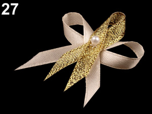 Svatební mašličky / voničky šíře 35 mm saténové