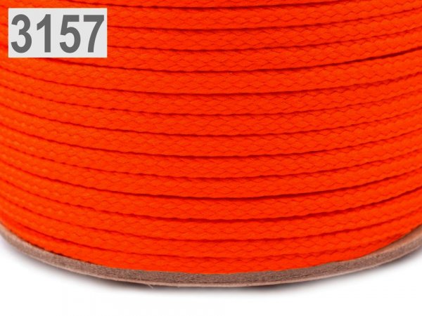 Oděvní šňůra PES Ø4 mm ČESKÝ VÝROBEK