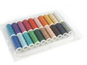 Nitě vyšívací 60 m Metalux